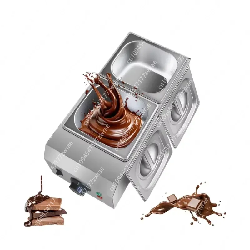 Stainless Steel Peanuts Almond Grape Small Machine Chocolate Pan Nuts Chocolate Melter