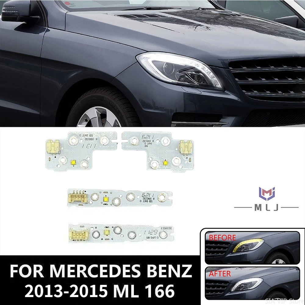 

For Mercedes Benz ML166 SUV 2013 2014 2015 DRL Chip White Headlight DRL Ballast Chip Board Light Source Board Car Accessories