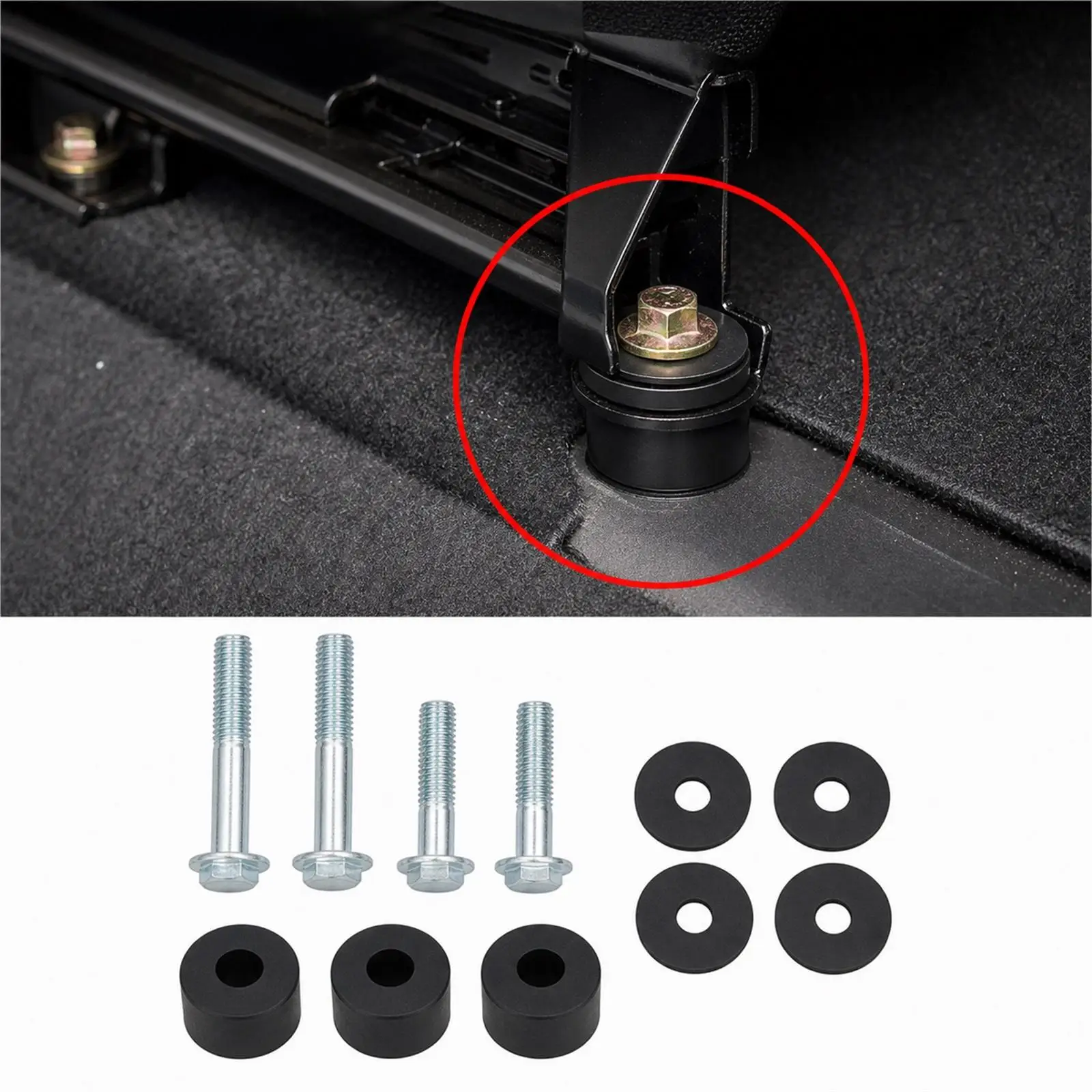 Adjustable Front Seat Spacer Lift Kit Replacement Car Accessories Riser Jacker for Bucket Seats and Truck Chair