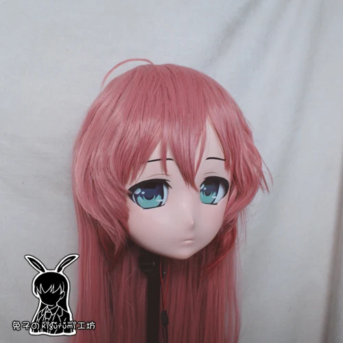 (RB6514)Quality Handmade Female Resin Cosplay Japanese Role Anime Icarus Kigurumi Crossdress Doll Transgender Mask