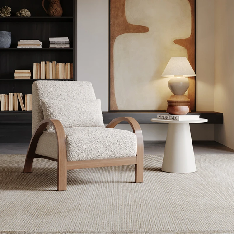 

Modern Design Chairs Comfort Lounge Balcony Chaise Lazy Arm Sofa Chair Luxury Comfortable Sillas De Sala Living Room Furniture