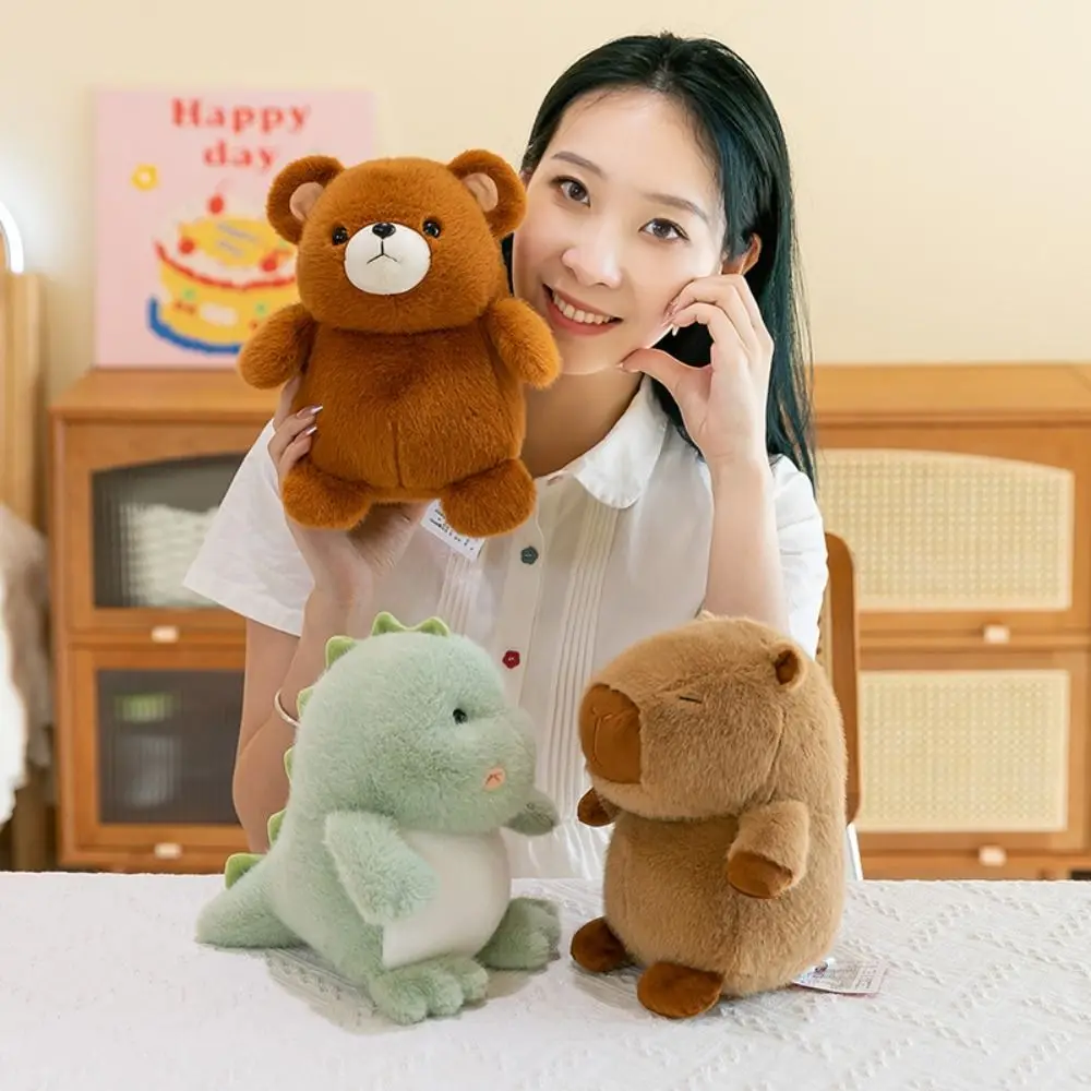 Creative Koala Capybara Plush Toys Rabbit Simulation Dinosaur Animal Plush Pillow Cute Unique Elephant Plush Doll Bedroom