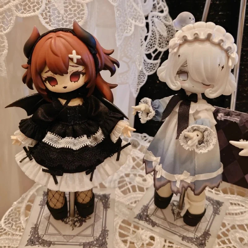 정품 신상 시크릿 렐름 투어 12 포인트 BJD 블라인드 박스 액션 피규어 트렌디 장난감 데스크탑 장식 인형 생일 선물