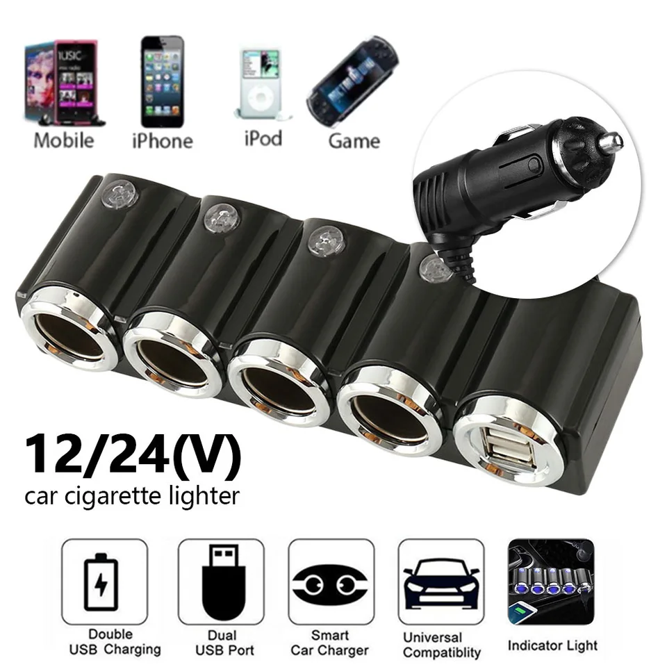 cigarette lighter plug splitter Amazon.com: Cigarette Lighter Splitter: USB C 12V Car Charger Adapter 2 Socket Type C Multi 12 Volt Power Outlet 24V DC 80W with LED Voltmeter Switch 6.3A Dual USB Port for Mobile cigarette lighter plug splitter Amazon.com: Cigarette Lighter Splitter: USB C 12V Car Charger Adapter 2 Socket Type C Multi 12 Volt Power Outlet 24V DC 80W with LED Voltmeter Switch 6.3A Dual USB Port for Mobile