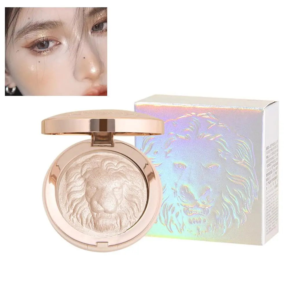 Hot Hoogglans Poeder Glans Glitter Hoogtepunt Contour Palette Natuurlijke Glans Contour Concealer Blijvende Lichte Gezichtscontour Shimmer