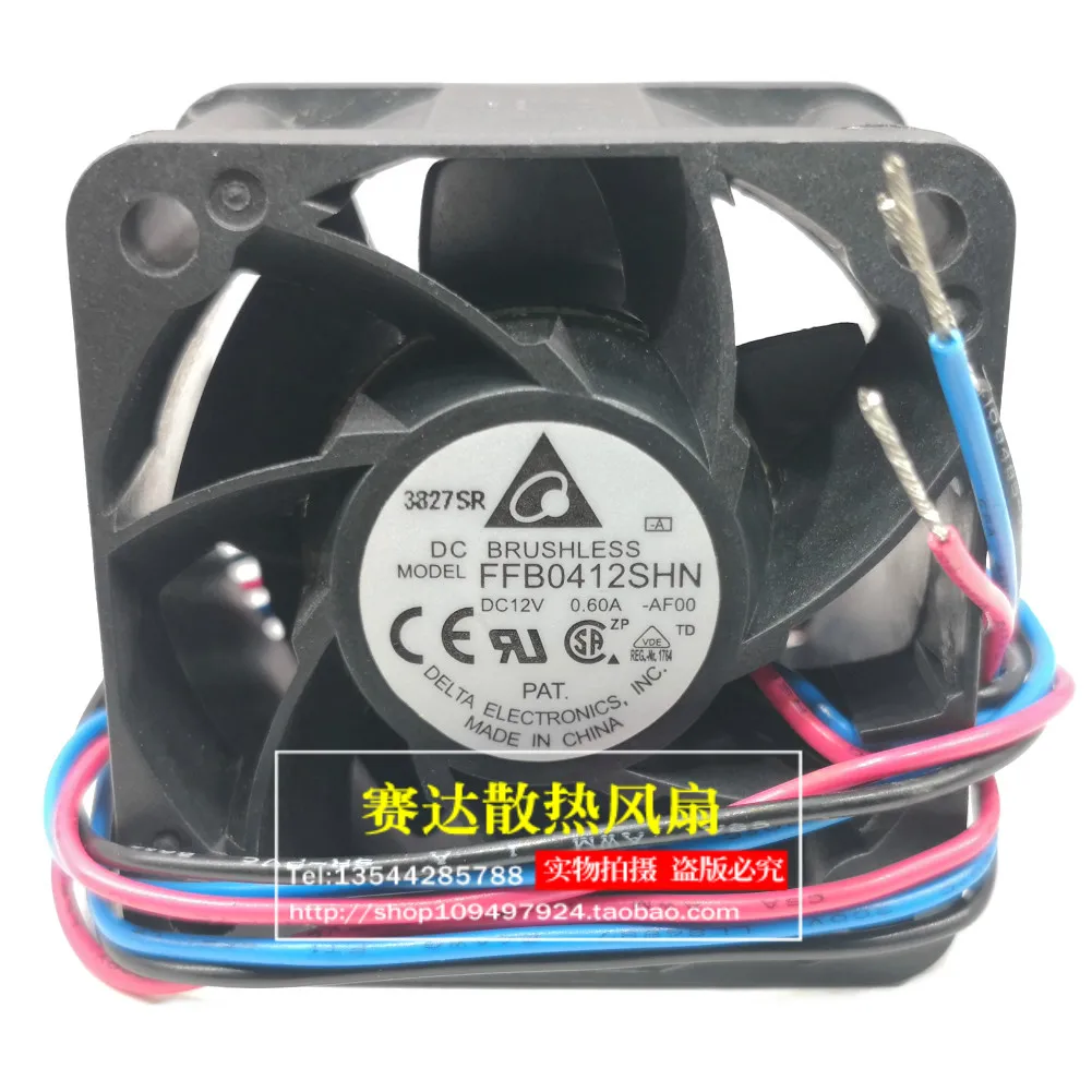 

NEW DELTA FFB0412SHN-AF00 4028 12V 0.60A Cooling Fan 40*40*28mm