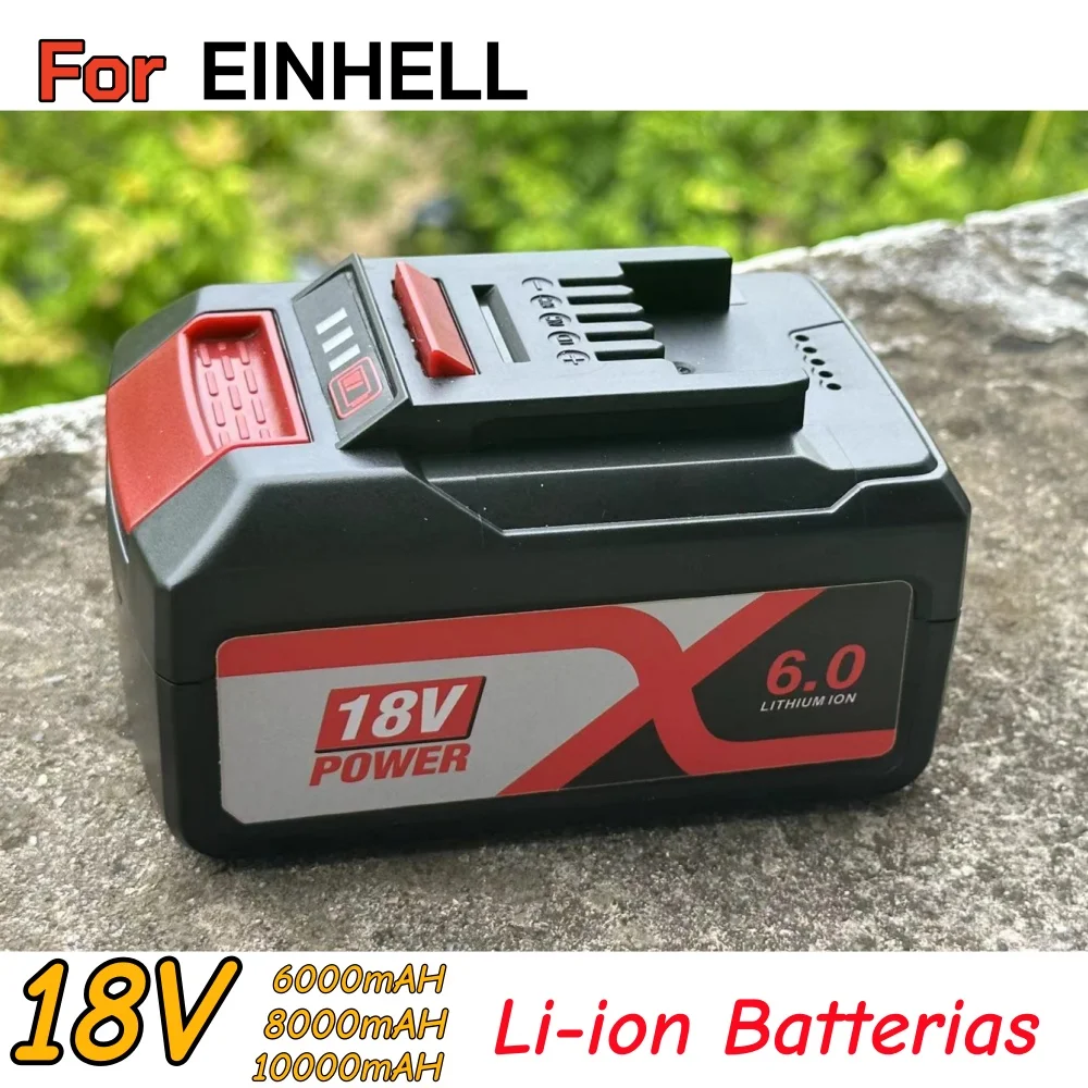 10.0Ah Replacement Battery for EINHELL EIN18C2, 18V Lithium Ion Batteries, Power X-change PX-BAT4 4511396 4511437 Battery for Po