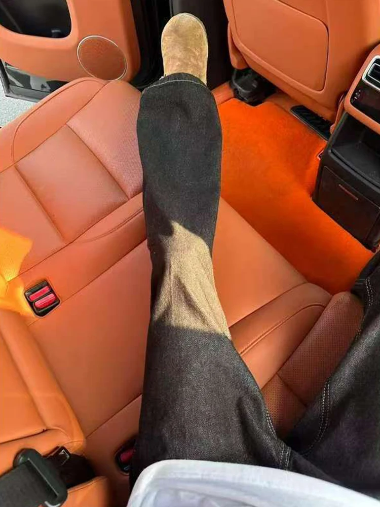 

Мужские джинсы Waed Bla Original Denim: зауженные, прямые, слегка расклешенные, осенние, в американском ретро-стиле, повседневные