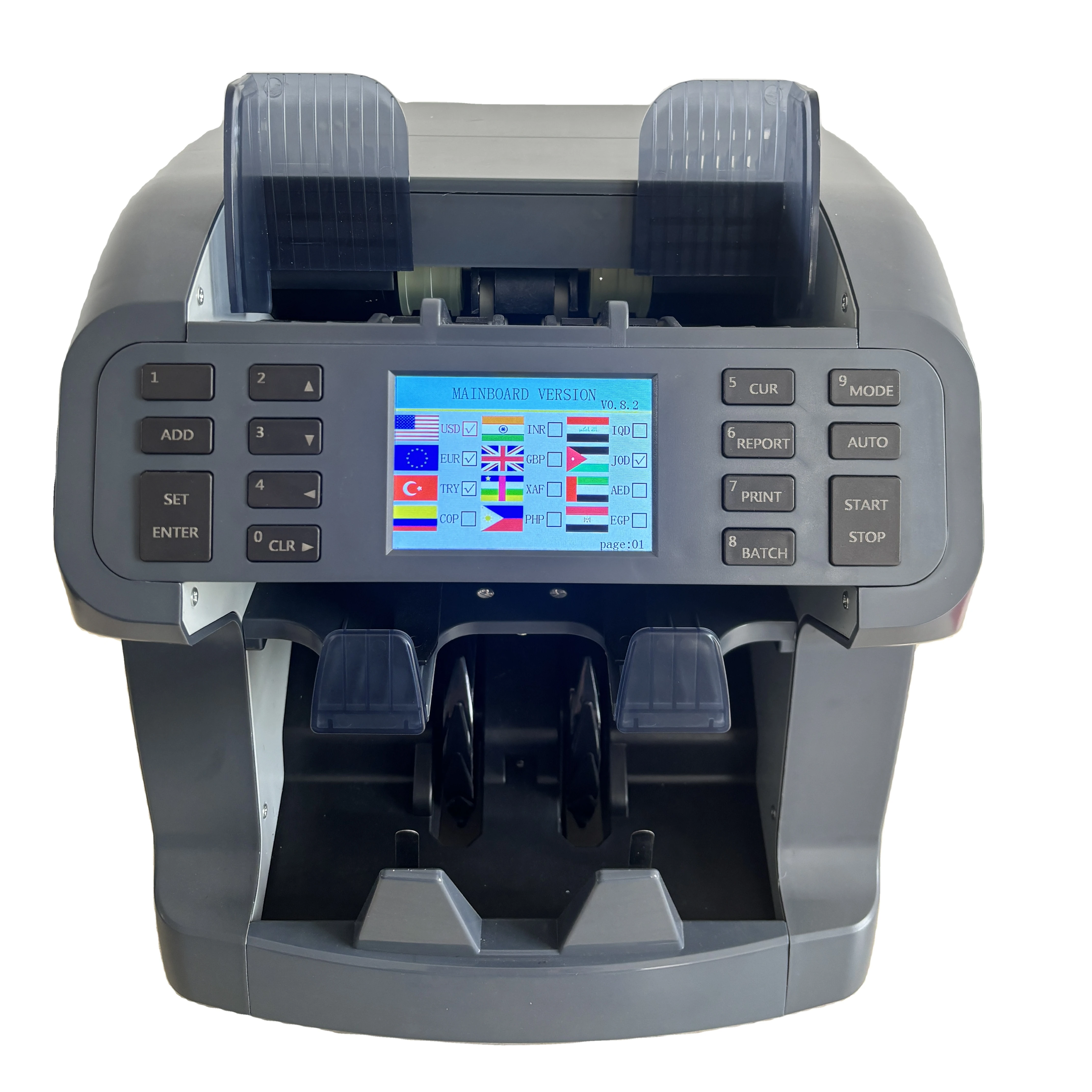 

2025 hot sale H-8900 Sort Machine Multi Currency Mix Value Cash Counting Machine Banknote Counting Money Counter Bill Counters