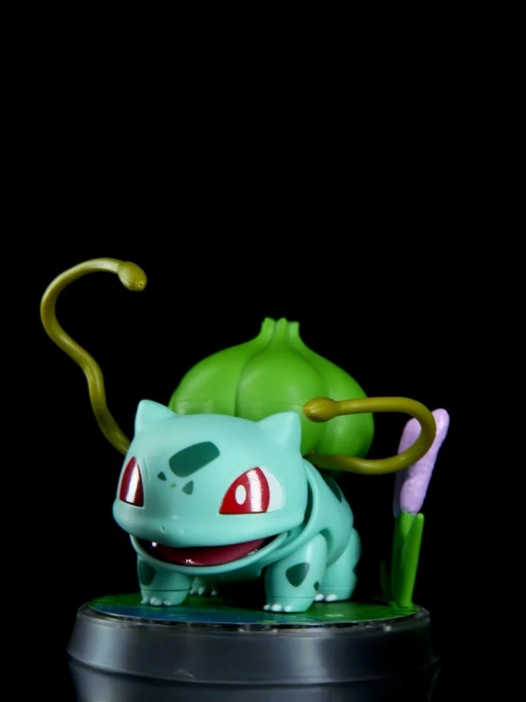 Original Pokemon Blokees Pikachu Psyduck Charizard Action Anime Figuredesktop Decoration Kids Toy Christmas Birthday Gifts