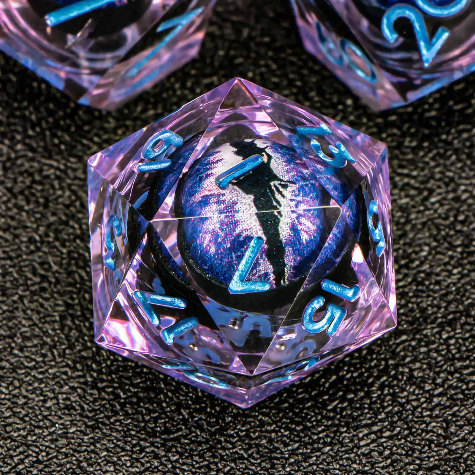 

KERWELLSI-DND Beholder's Eye dice Set for D & D, dungeon and Dragon Dice, liquid core, sharp edge, role playing dice