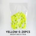 Yellow-S-20pcs