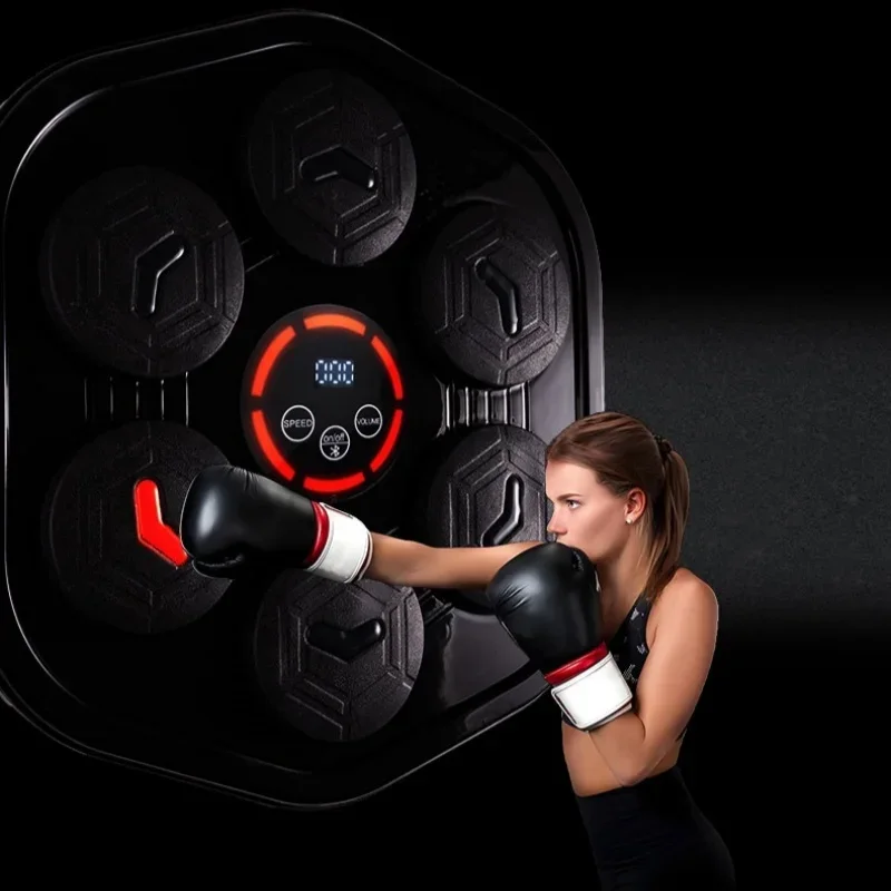 Smart Music Boxing Machine Wall Target Home Boxing Training Equipment Electronic Target Hanging WallAdult Decompression