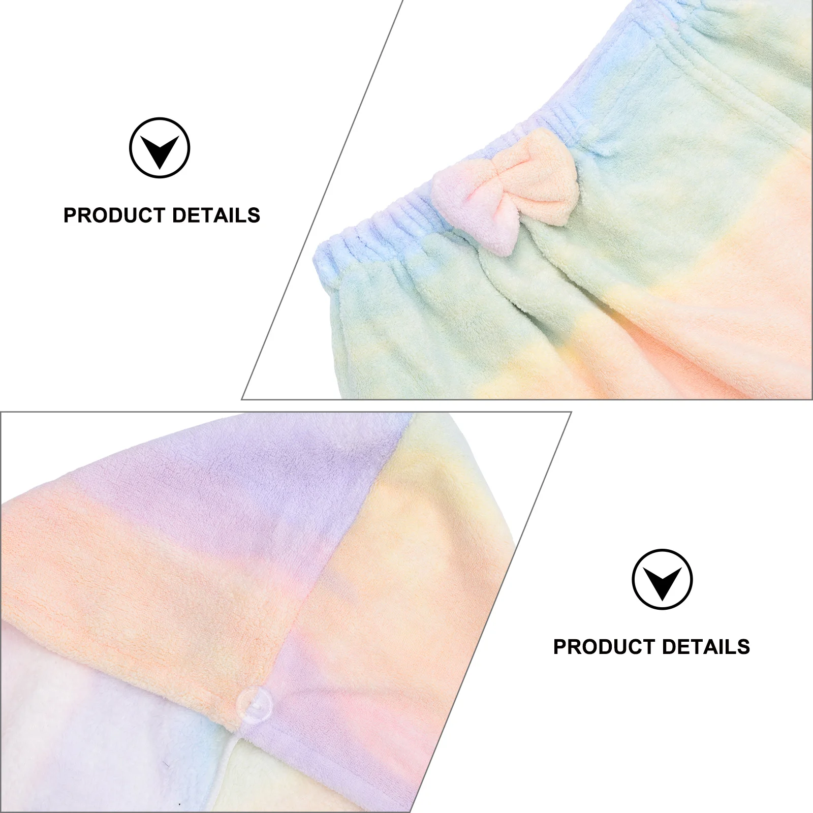 

1Pcs Bath Towel Wrap for Women Fast Drying Lightweight Spa Wear with Hair Dry Cap Comfortable Fit Ideal for Beach Gym Bathtub