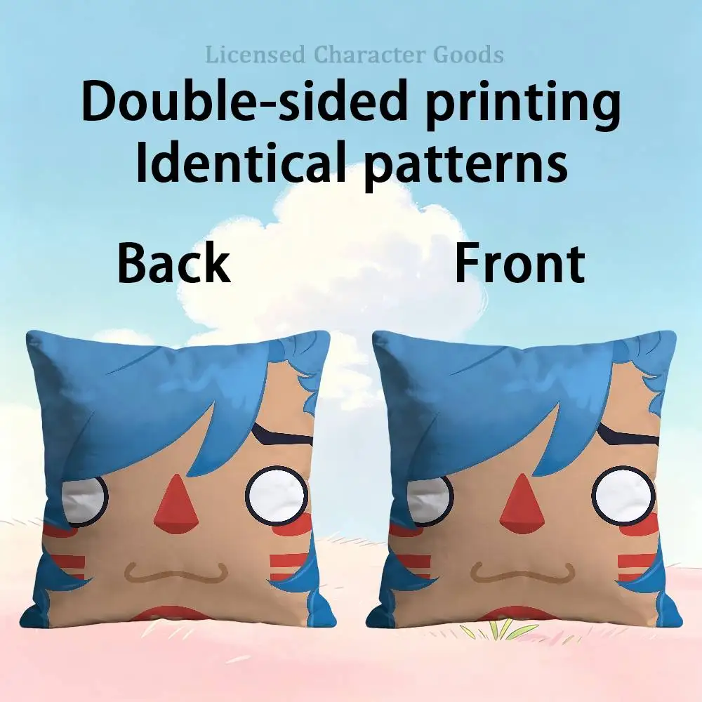 Somethings Wrong with Sunny Day Jack 30x30 60x60 40x40 45x45 50x50 cm Pillow Case Holiday Print Cushion Cover Home Textile