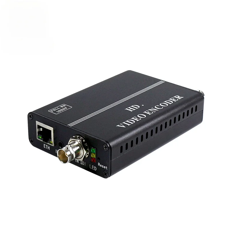 Haiwei H8114 H.264 Video SDI to IP Encoder with SDI output  RTMPS SRT UDP Encoder for  Live Streaming Video conference