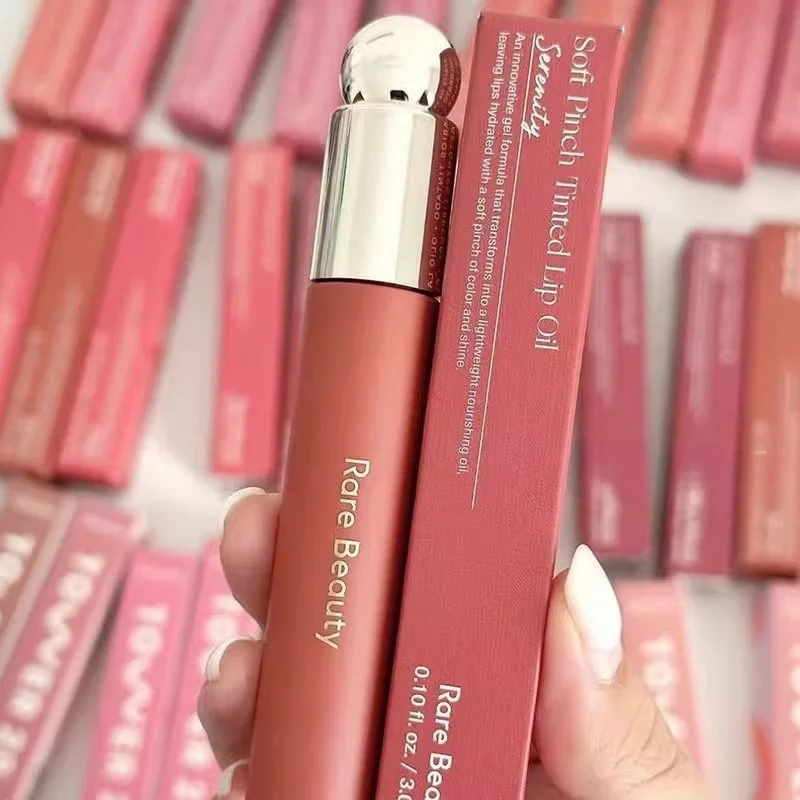 نادر الجمال لينة قرصة ملون زيت الشفاه وصمة عار ملمع الشفاه فرحة الأمل سعيد عجب السائل أحمر الخدود ماكياج مستحضرات التجميل الوجه العين أحمر الخدود #4