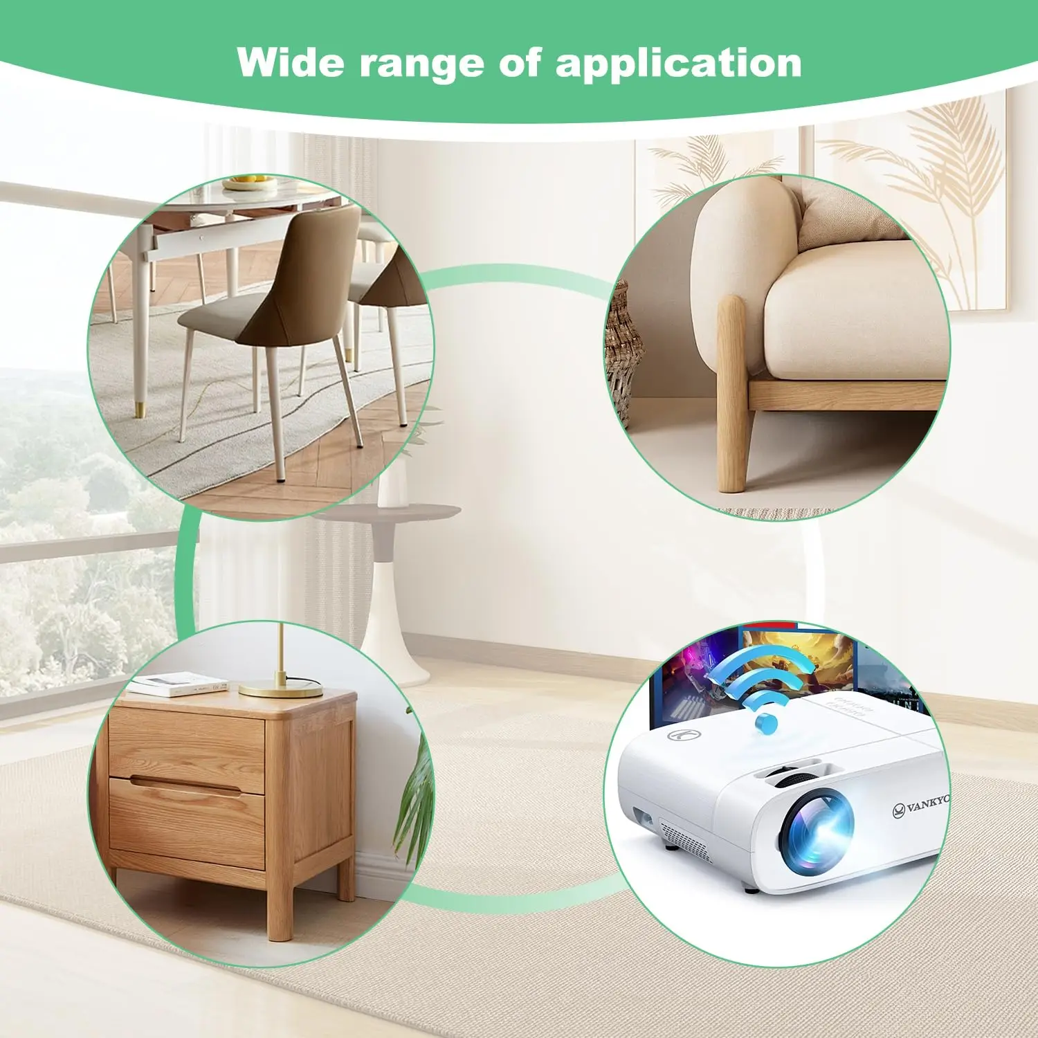 Rubber Furniture Feet Pads with Screws, Anti-Slip Floor Protection for Chairs Tables Cupboards, 23x16mm Universal Furniture Feet image 6