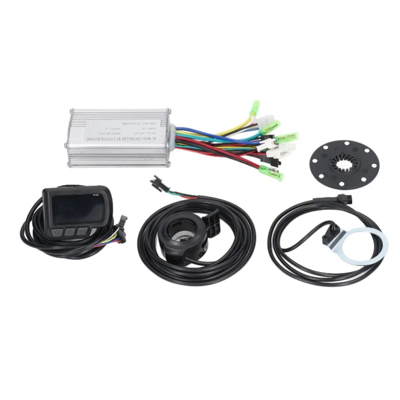 

15A Motor Controller Kit With EN06 Display Thumb Throttle Electric Bike Conversion Kit For 250W 350W Motors