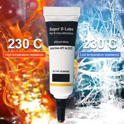 Silicone Grease Lubricant Home Improvement Waterproof Faucet Grade Super O-lube Adhesives O Coffee Machine O Lubrication