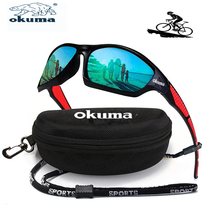 

okmua.New men's and women'okums cycling sunglasses, outdoor sports glasses, fishing, hiking, tourism, photography sunglasses