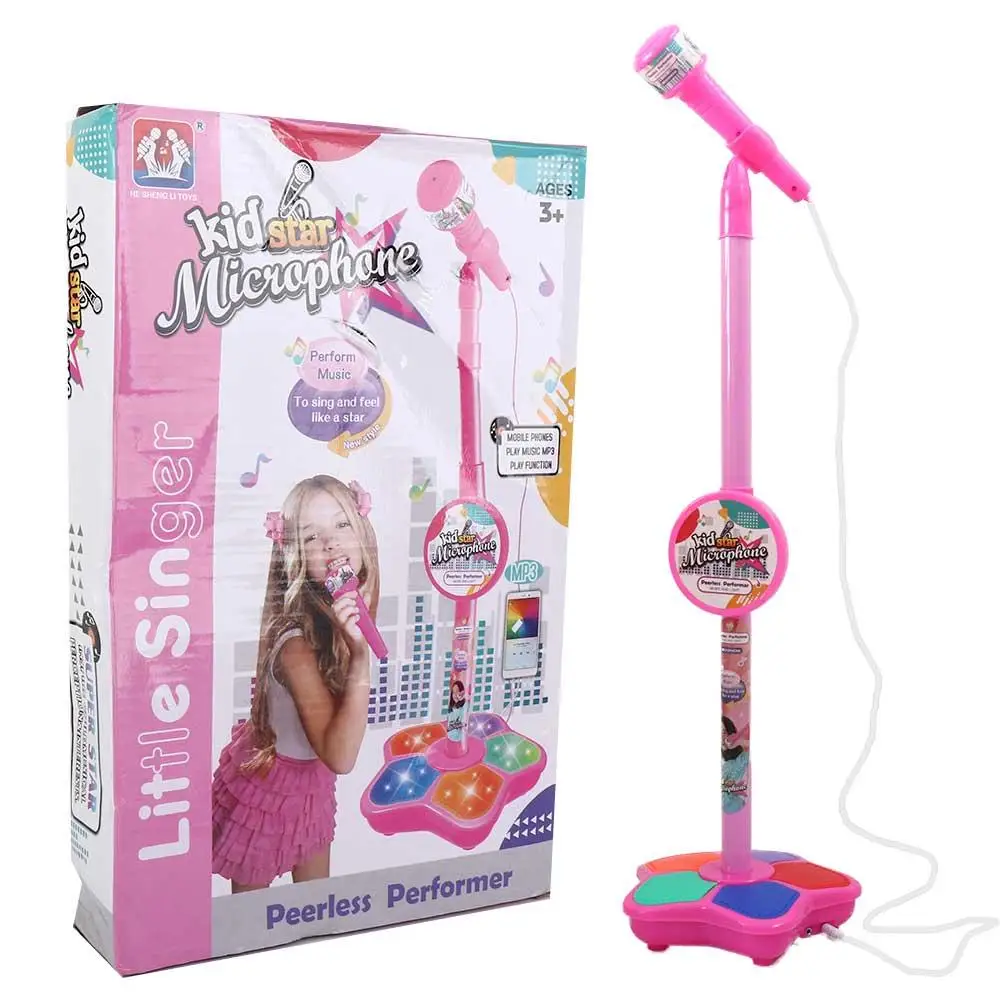 

Educational Brain-Training with Stand Karaoke Microphone Music Instrument Singing Song Singing Microphone