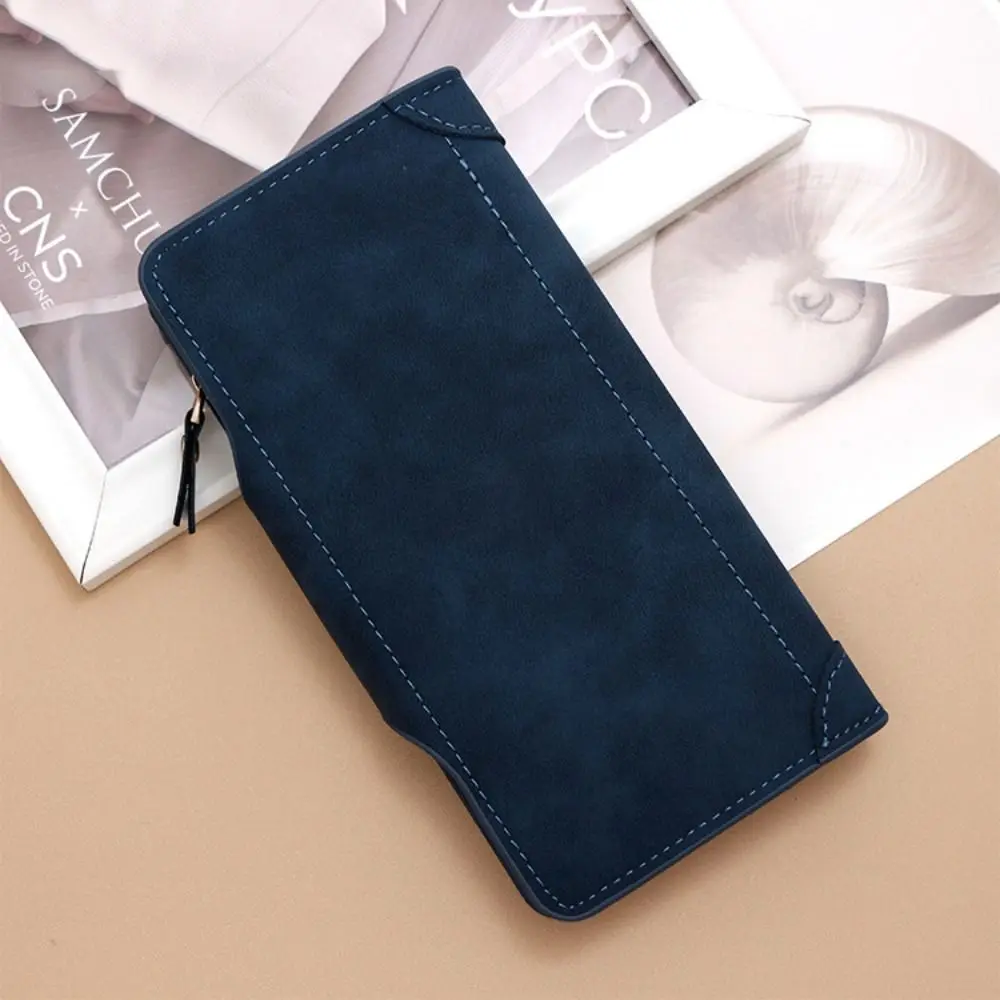 

Simple Purse Men PU Wallet Folded Wallet Bag Card Brand Business Clutch Bag Coin Purse Large Capacity ID Card Holder Travel