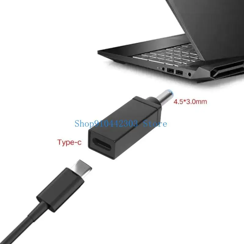 L4md USB C bis 4,5x3,0 mm 65W PD Typ C Weiblich bis 4,5 x 3,0 mm männlicher Typ USB C bis 4,5x3.0 – Detail 8