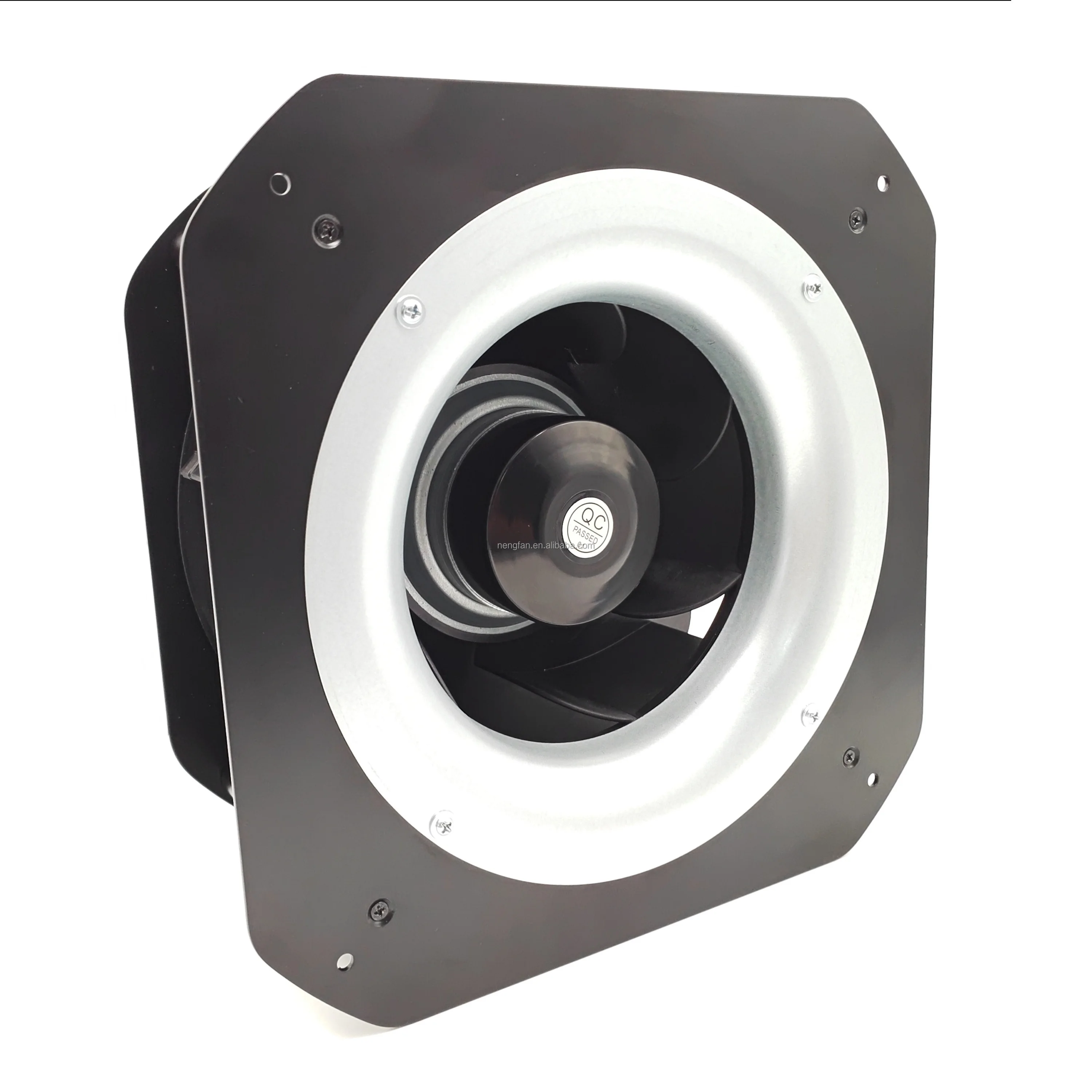 225mm 100-240vac EC Centrifugal Backward Curved  Fan Motorized Impeller 0-10v/pwm Low Noise Large Airflow Date Center Cooling