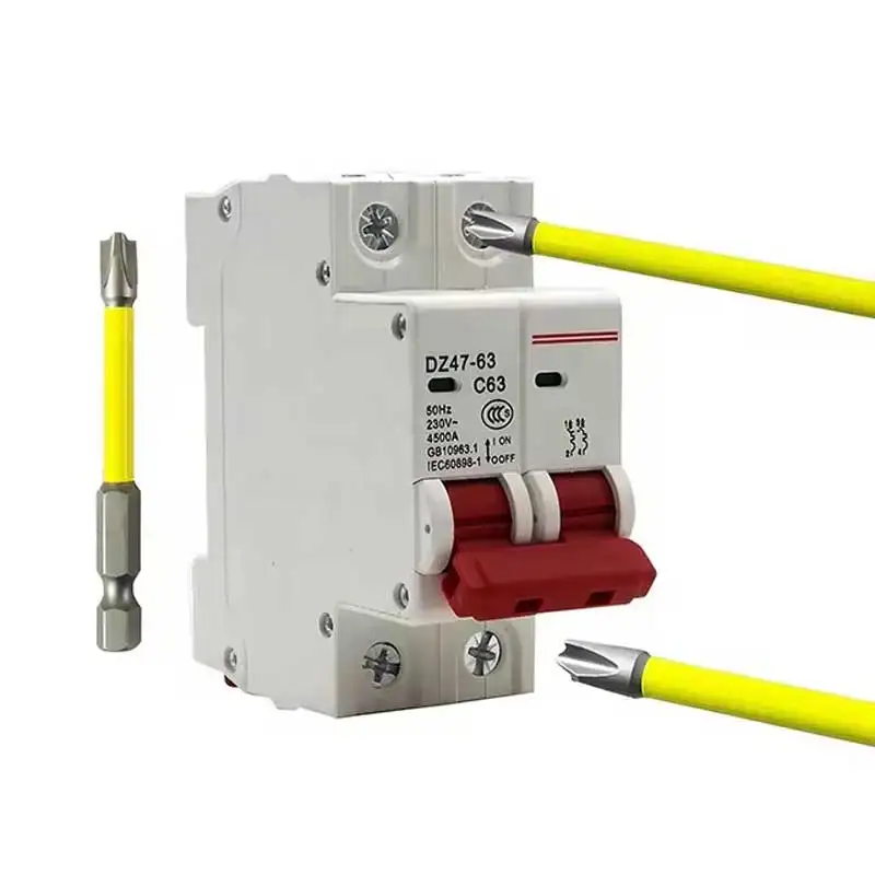 65mm 110mm Magnetic Special Slotted Cross Screwdriver Bit Switch Electrician FPH2 For Socket Switch Hand Tools