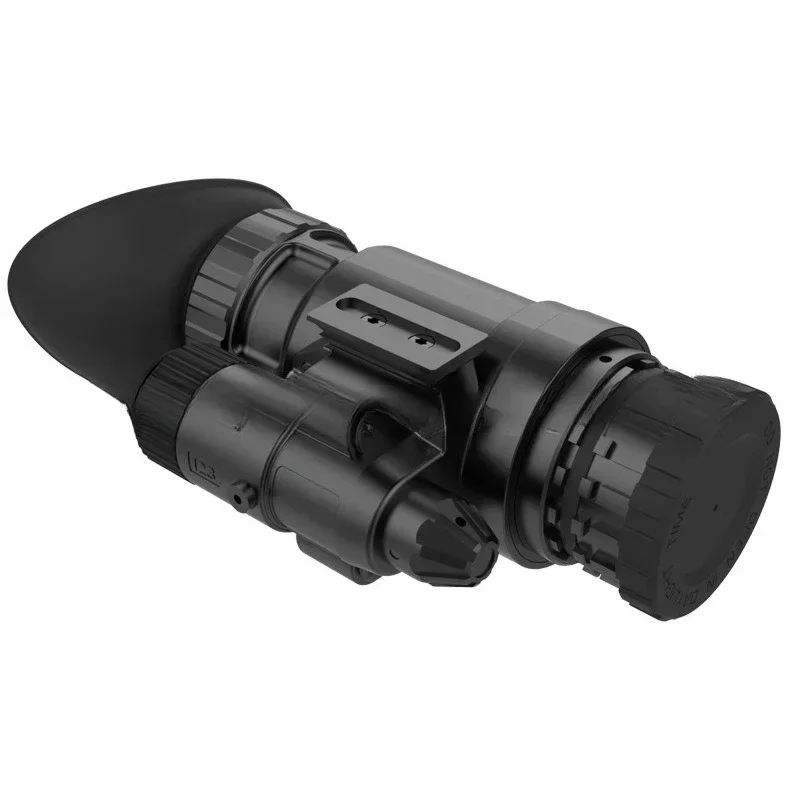 All black infrared high definition patrol head wearing handheld monocular monocular low light waterproof night vision device