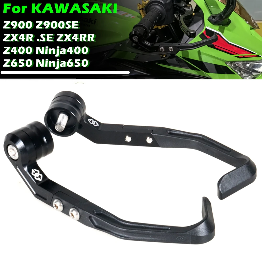 ZX4RR Motorcycle HandGuard For KAWASAKI ZX25R ZX4R NINJA400 Z400 Z900 Z650 Ninja650 Brake Handle Protects HandGuard