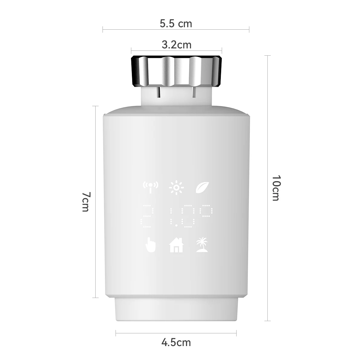 Vannes thermostatiques sans fil intelligentes, Tuya Zigbee, contrôle d'application, chauffage à domicile, régulateur de température, Alexa