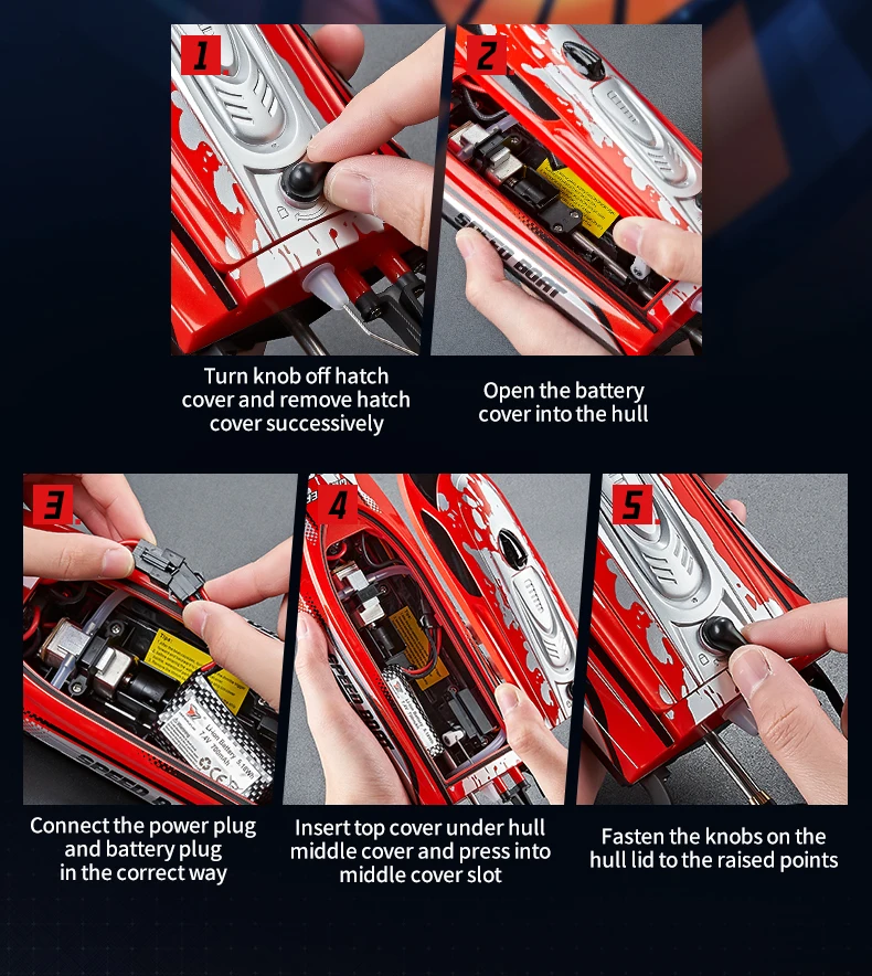 

HJ820 RC Speedboat 7,4 В 700 мАч Аккумулятор для HJ820 RC Boat Аккумулятор Запасные части USB Line Запасные аксессуары для HJ820 RC Speedboat