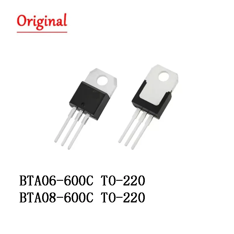 50PCS  IC BTA06-600C BTA08-600C TO-220 NEW DIP IN STOCK  Hot sales