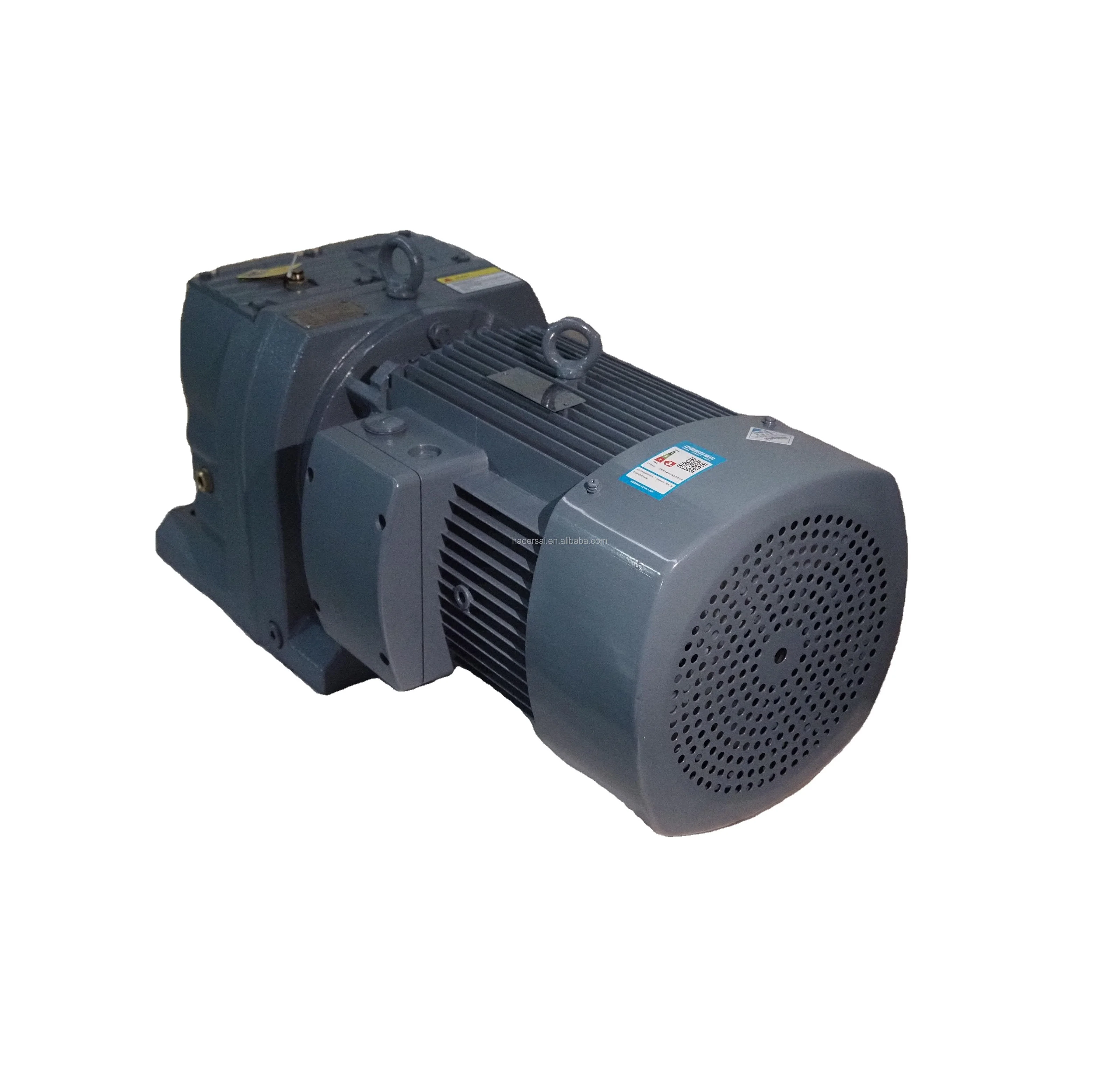 R Serie Reducer Helical Bevel Gear Motor Modular Worm Speed Gearbox