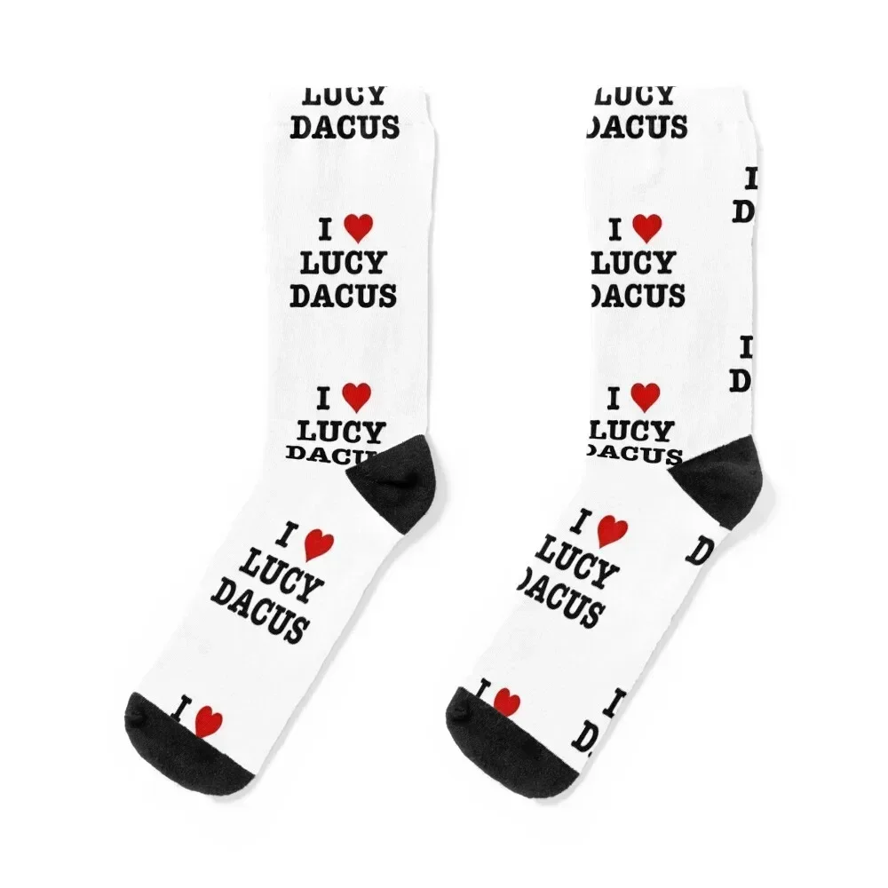 

i heart lucy dacus Socks crazy designer brand Stockings compression Stockings man Socks Man Women's