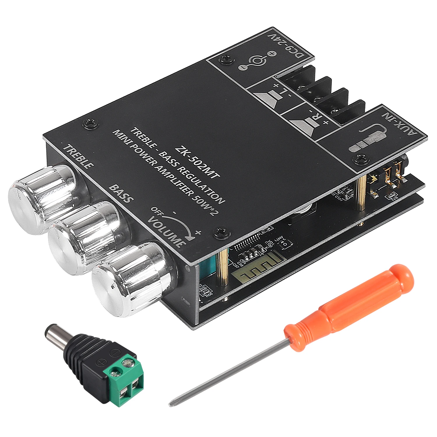 502MT 2,0 Kanal High Power Audio Stereo Verstärker Bord Bluetooth 5,0 Subwoofer Verstärker Board2X50W Bass AMP