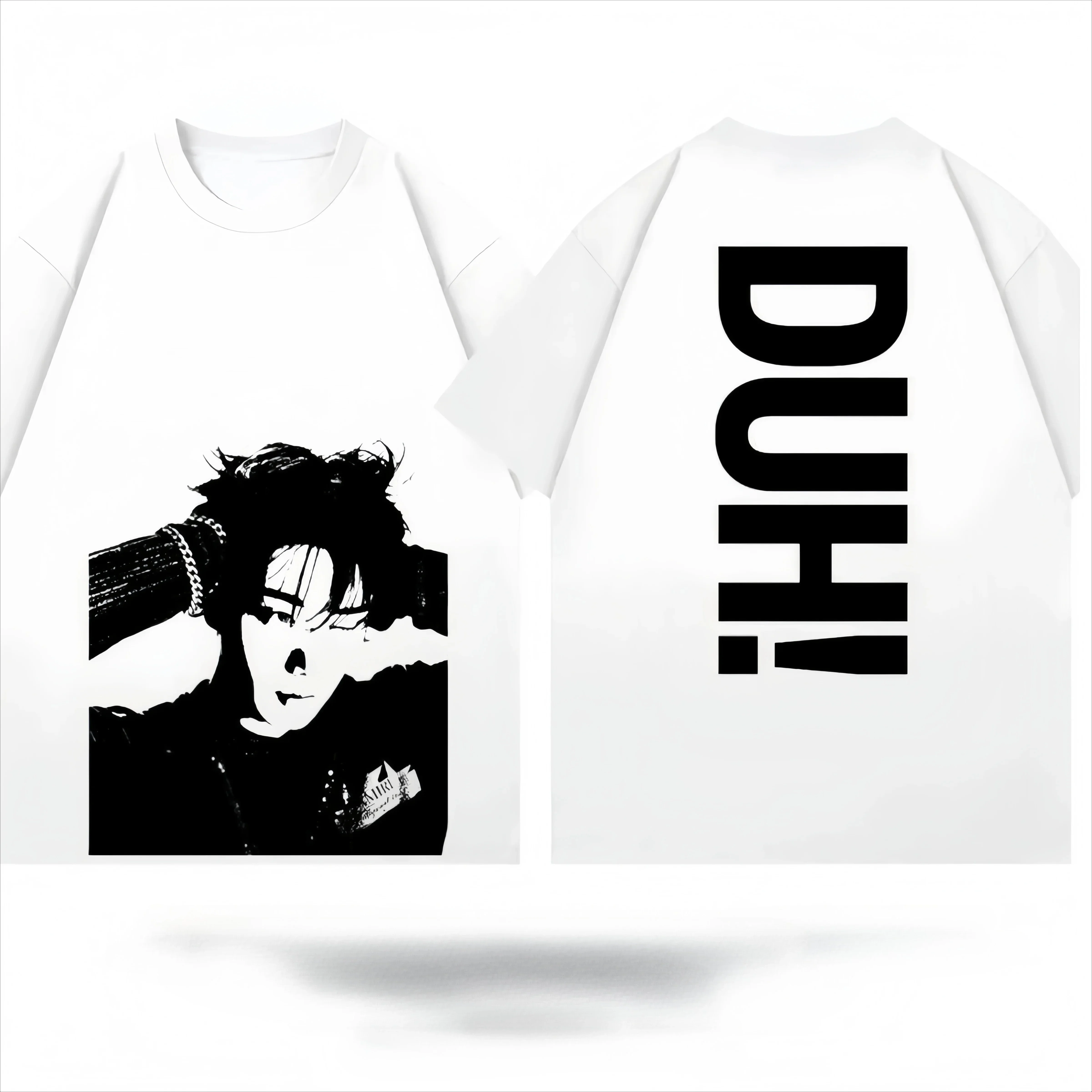 P1Harmony DUH Album Oversized T Shirt KEEHO THEO JIUNG INTAK SOUL JONGSEOB Summer Crewneck Short Sleeve Graphic Tee KPOP Clothes