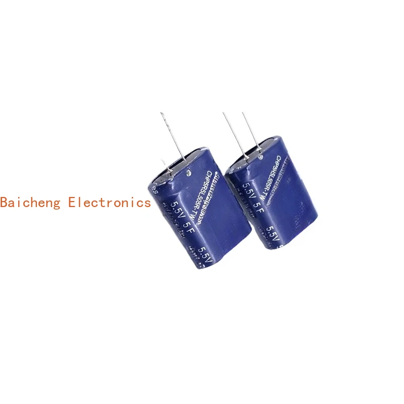 10 قطعة 5.5V5F 5V5.0F مزيج مكثف دبوس المسافة 6 مللي متر احتياطية إمدادات الطاقة 26*20*10 CHP5R5L505R-T #4