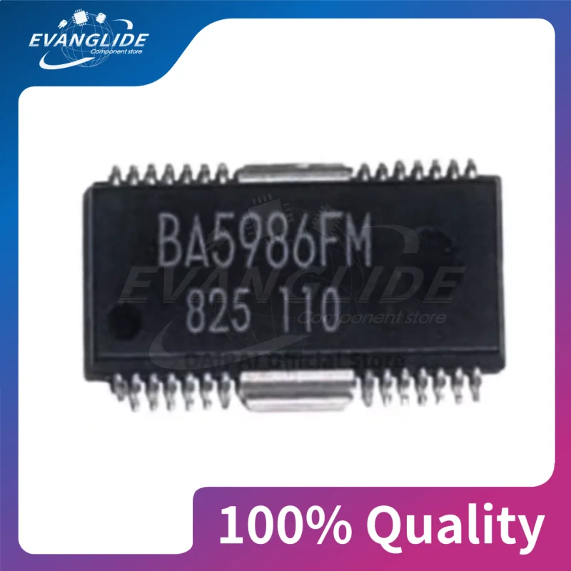 10 PCS/LOT 100%Quality & New BA5986FM BA5986 BA5954 BA5986 BA5996 BA6665FM HSOP28 Chip