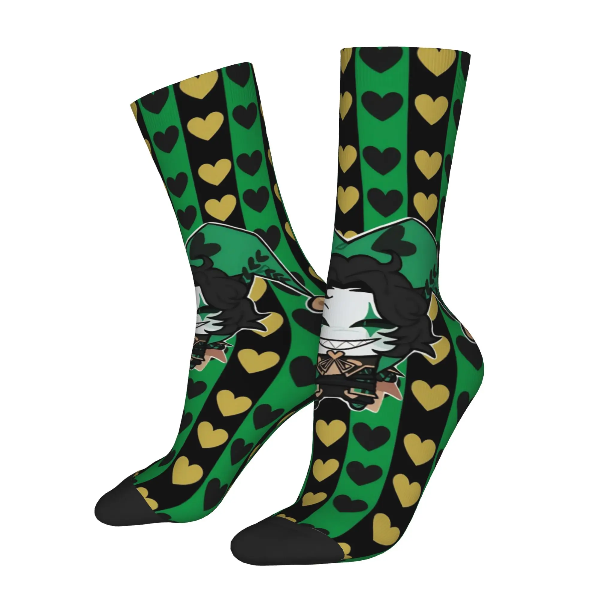 Winter Warm Colorful Men's Women's The F-Freak Circus Harlequin Socks  Breathable Skateboard Socks