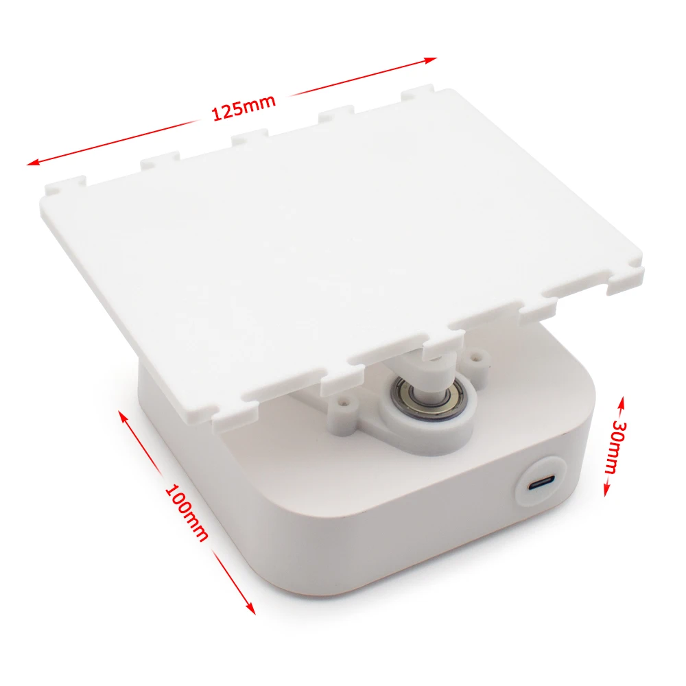 Mini Desktop Lab Orbital Shaker 360° Rotating Mixer 30-120RPM Adjustable Speed Type-C Powered
