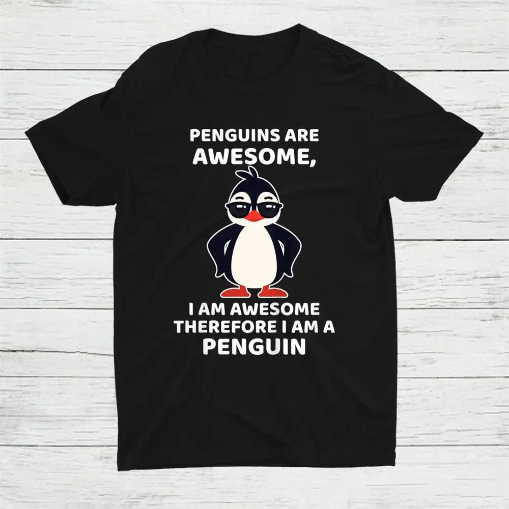 

Awesome Cartoon I Am A Penguin Retro Vintage Unisex T-shirt S-5XL