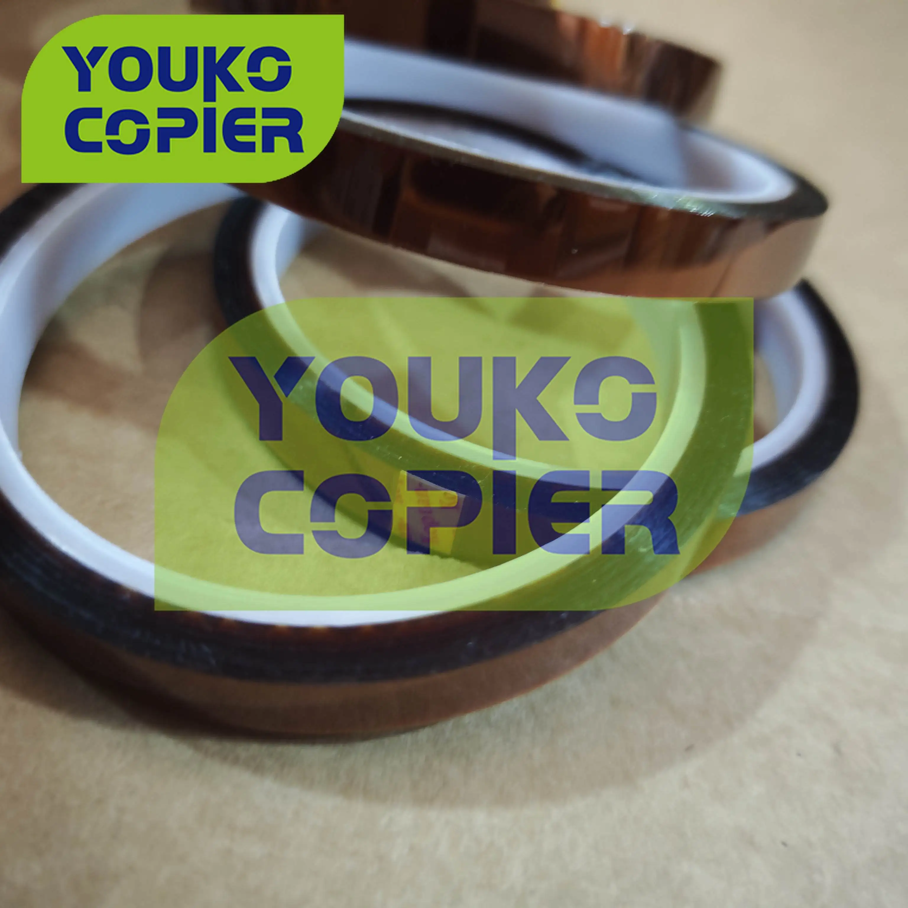 2Rolls Sublimation Heat Transfer Tape support for 3D Printer Bed Tape DTF Print High-Temperature Thermal Insulation Polyimide Ad