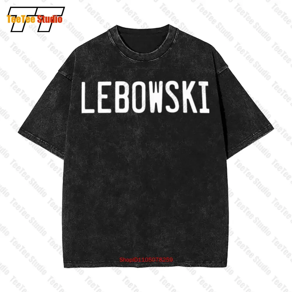 The Big Lebowski Urban Achievers Bowling Movie Vintage Oversized T-Shirt PBC5