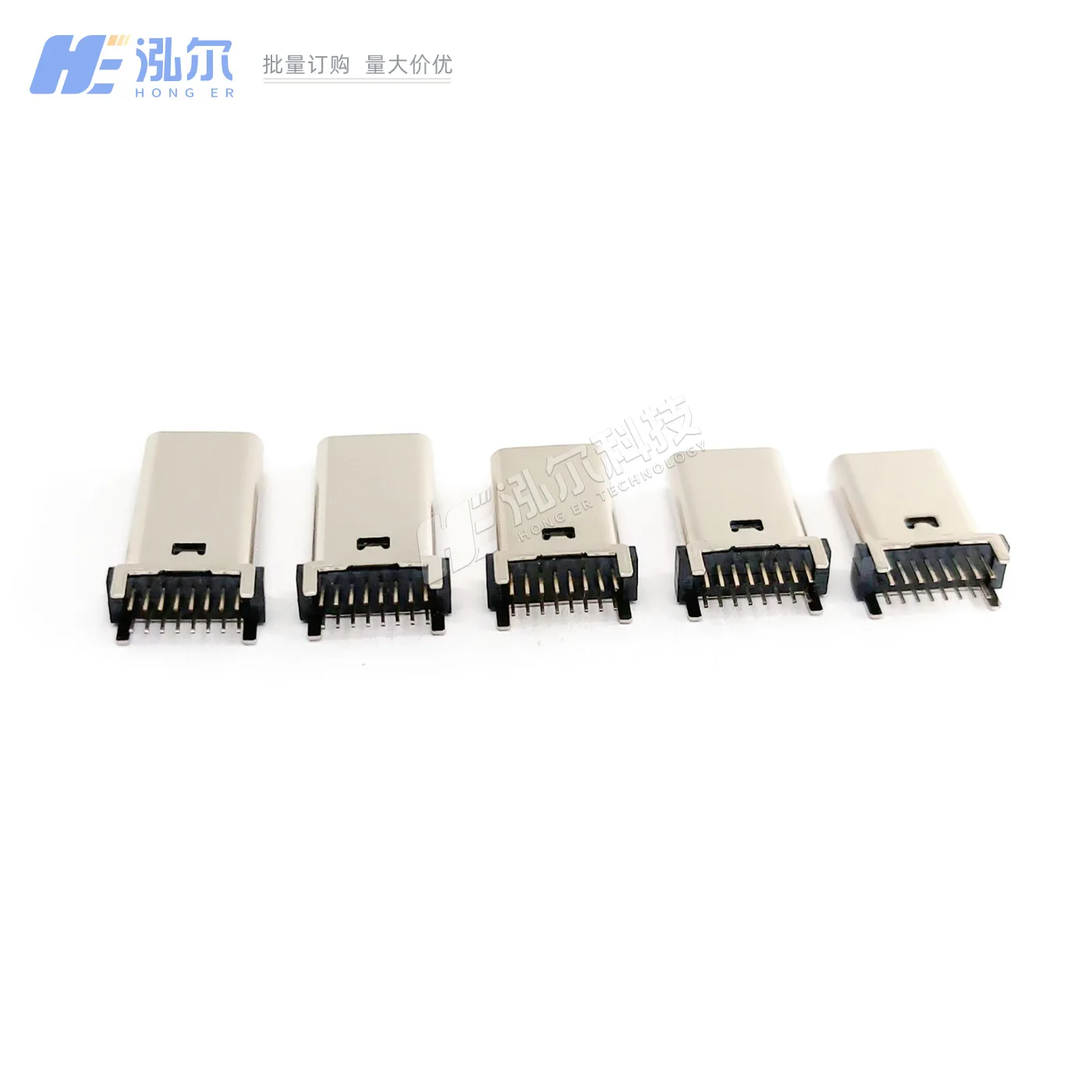 For Type-C Female 16Pin Vertical 13.1/13/17.5/18 DIP Vertical 16P
