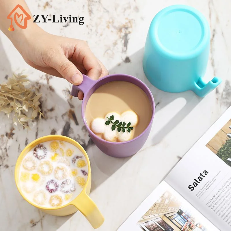 1Pcs Simple Household Thickened Mouthwash Cup, Tooth Cup and Plastic Brushing Cup