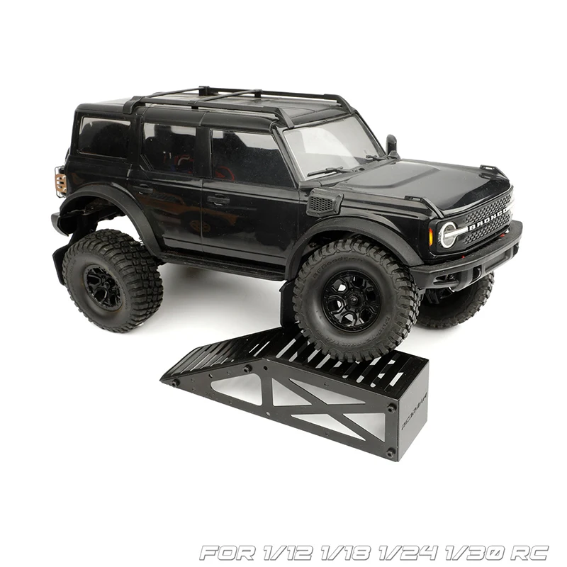 Single-sided Bridge Vehicle Repair Frame Roadblock Cross Axis Scene Decoration for 1/18 1/244 RC Crawler Car Traxxas DIY Parts