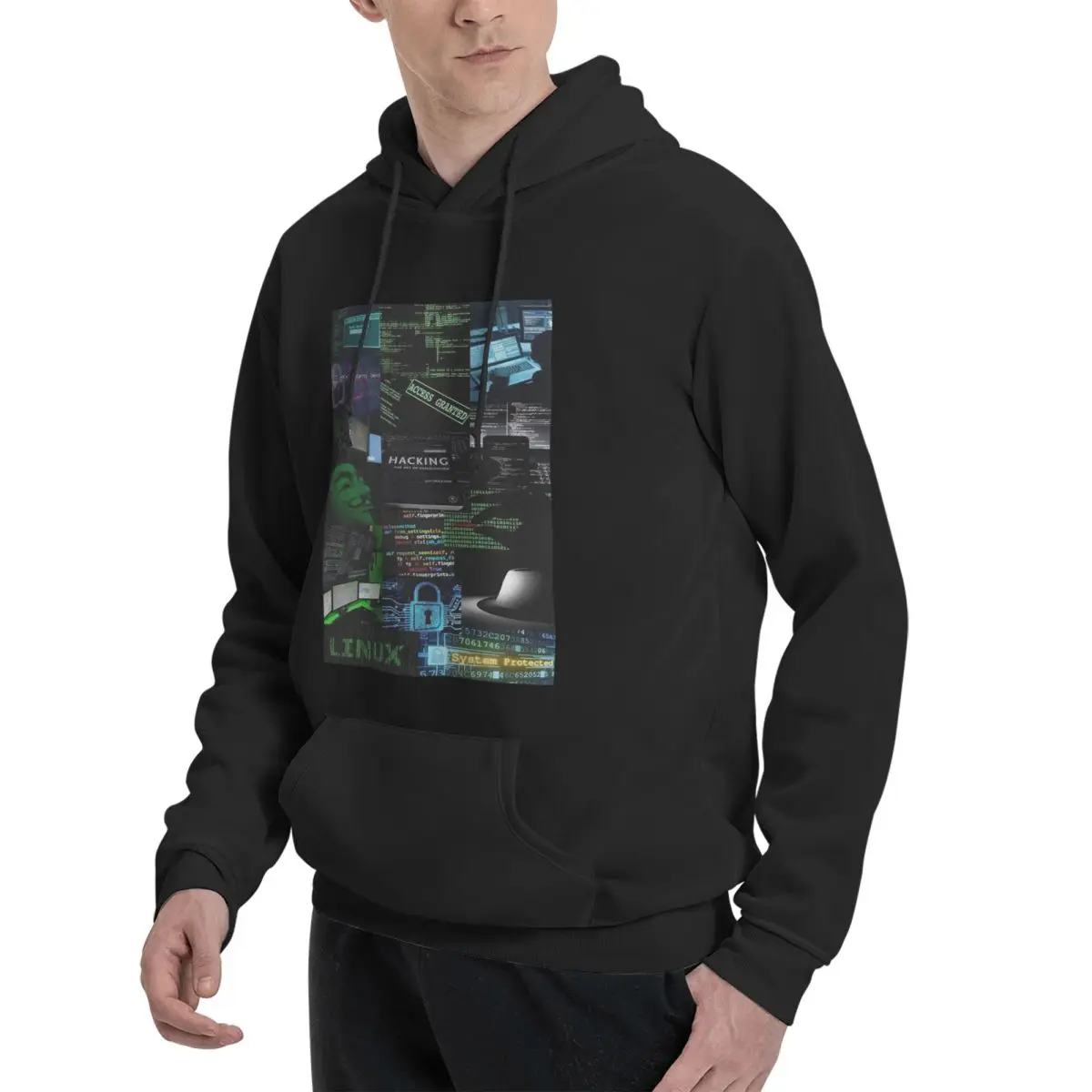 Hacker Code Binary Code Geek Science Computer Hoodies Men Women Casual Pullover Sweatshirts  Long Sleeve Clothing Autumn Winter